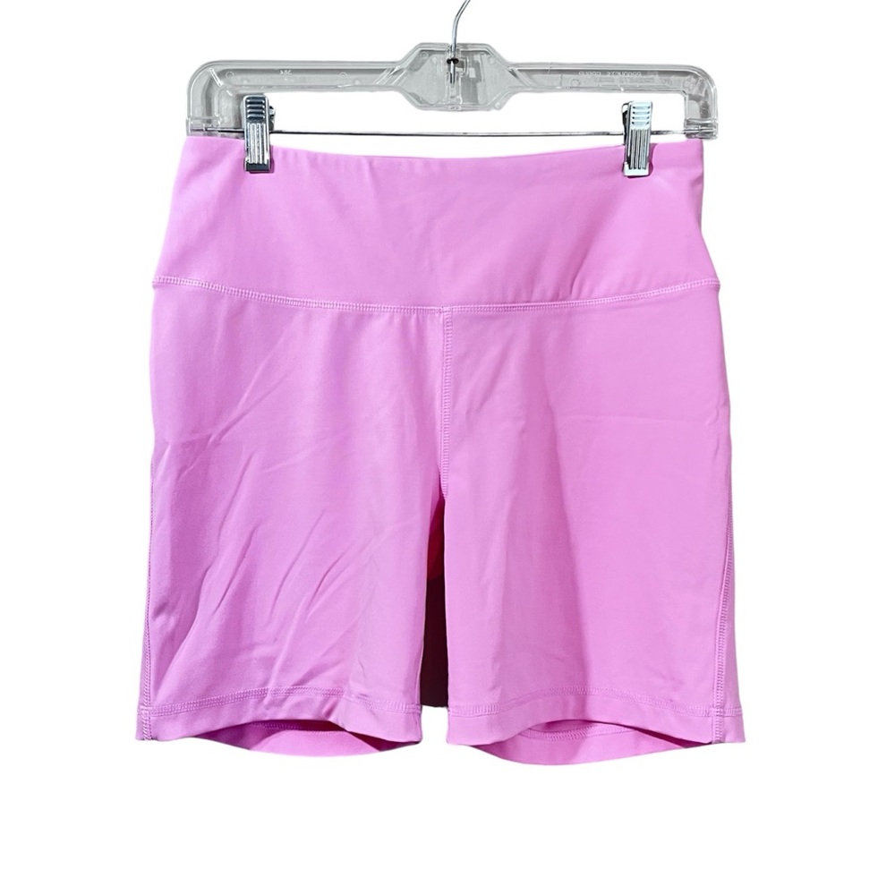 Zelos High Rise Biker Shorts Women Medium Pink Athletic Yoga Gym Compression